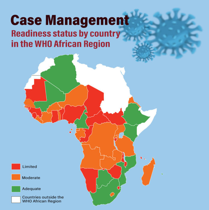 coronavirus Coronavirus case management data by the World Health Organization (WHO)