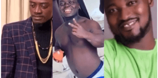 From Left: Lil Win, Kwame Ahenfie and Funny Face