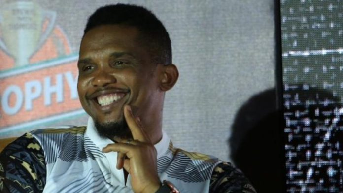 Samuel Eto'o is a four-time African Footballer of the Year Samuel Eto'o is a four-time African Footballer of the Year
