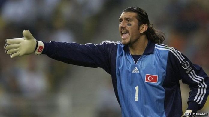 Rustu Recber was part of the Turkey side who reached the semi-finals of the 2002 World Cup Rustu Recber was part of the Turkey side who reached the semi-finals of the 2002 World Cup