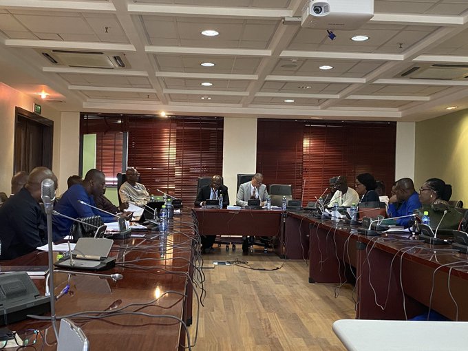 KOP Members of Parliament considering the Impositions and Restrictions Bill, 2020
