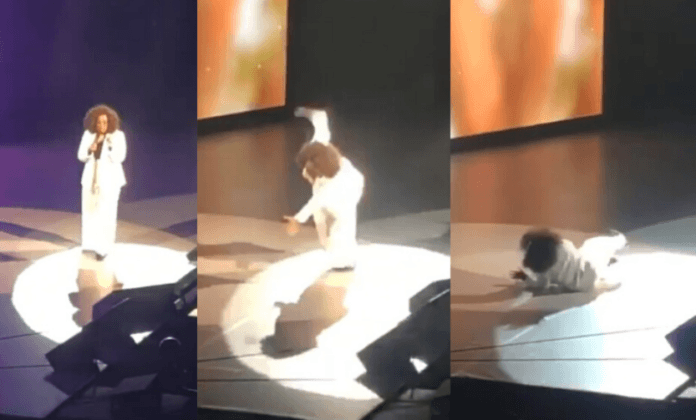 Oprah fall