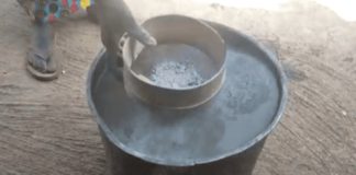 Nambagla treat water with ashes