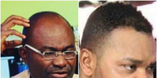 Kennedy Agyapong (left) and Daniel Obinim (right)
