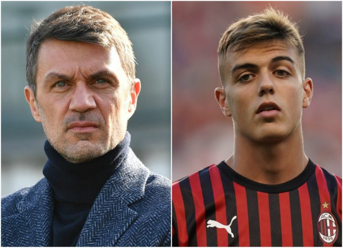 Maldini and son Maldini and son