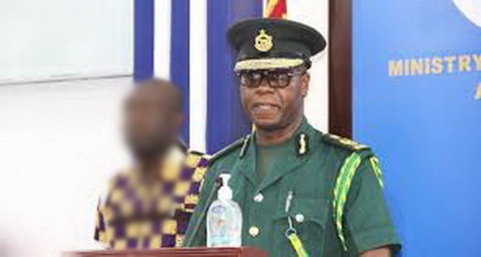 Deputy Comptroller of the Ghana Immigration Service, Mr Laud Affrifah,