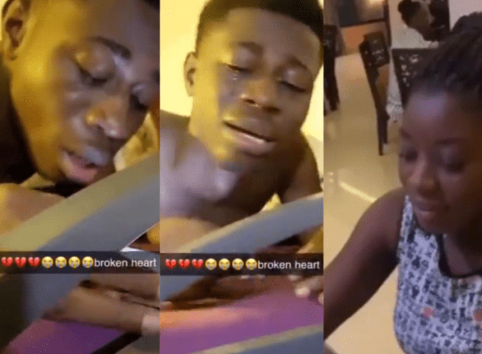 KNUST student trends on Twitter after heartbreak video goes viral KNUST student trends on Twitter after heartbreak video goes viral