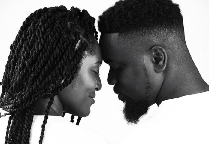Sarkodie and his wife Tracy