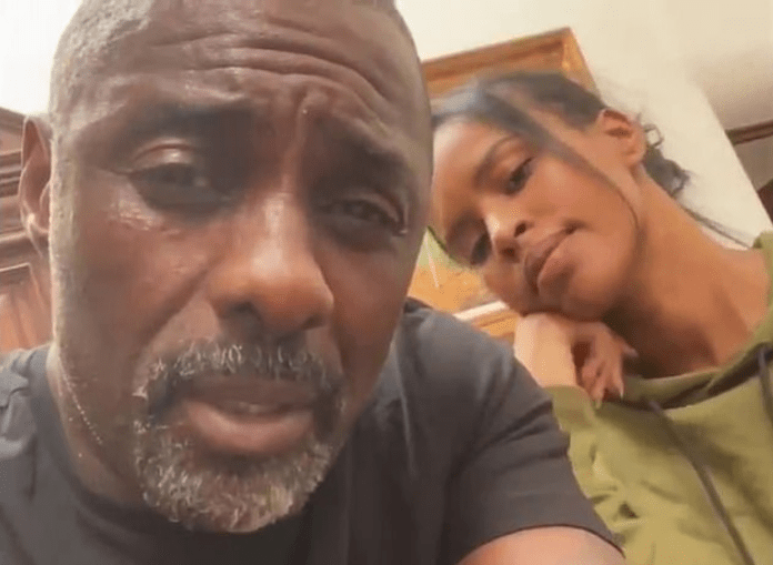 Idris Elba and wife