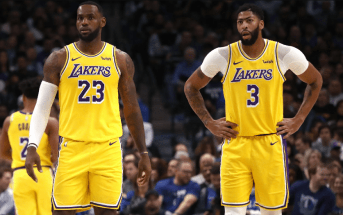 File Photo: L-R: Lebron James and Anthony Davis File Photo: L-R: Lebron James and Anthony Davis