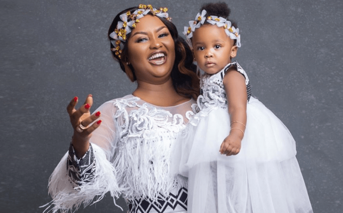 Nana Ama Mcbrown celebrates daughter as she clocks one | Photo: @iamamamcbrown/Instagram Nana Ama Mcbrown celebrates daughter as she clocks one | Photo: @iamamamcbrown/Instagram