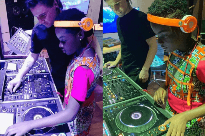 DJ Switch meets DJ Skrillex in Cali. DJ Switch meets DJ Skrillex in Cali.