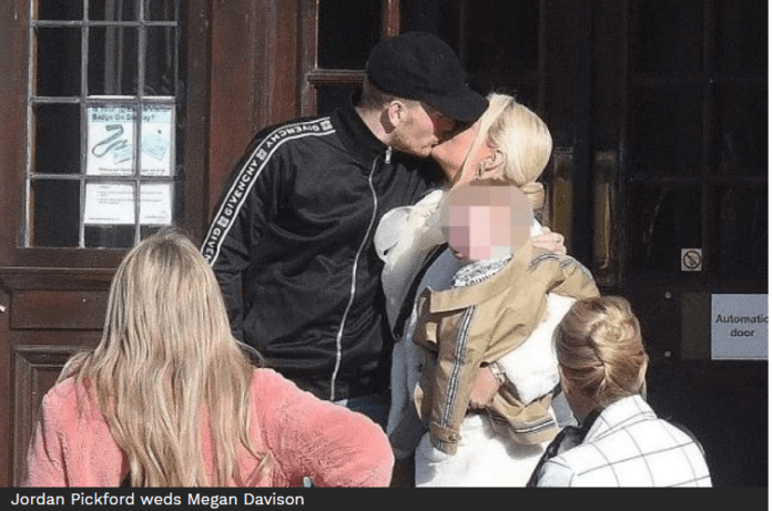 image-82 Everton Goalkeeper, Jordan Pickford and Wife, Megan Davison