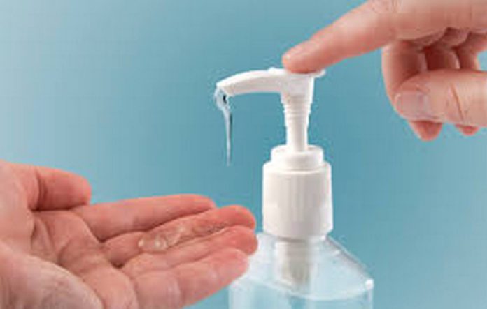 File photo: Hand sanitiser