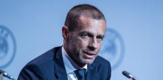 Uefa president Aleksander Ceferin says it would be better to play behind closed doors than not at all