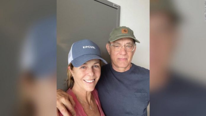 Actor Tom Hanks says he and his wife, actress Rita Wilson Actor Tom Hanks says he and his wife, actress Rita Wilson