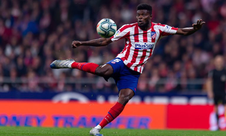 Boateng urges Thomas Partey to stay at Atletico Madrid