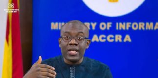 Information Minister, Kojo Oppong Nkrumah