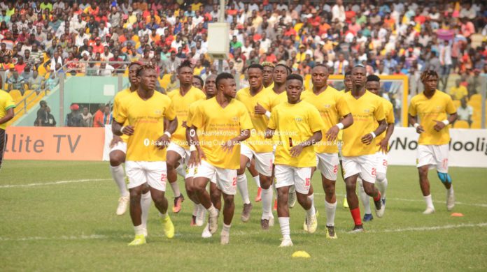 Asante Kotoko players Asante Kotoko players