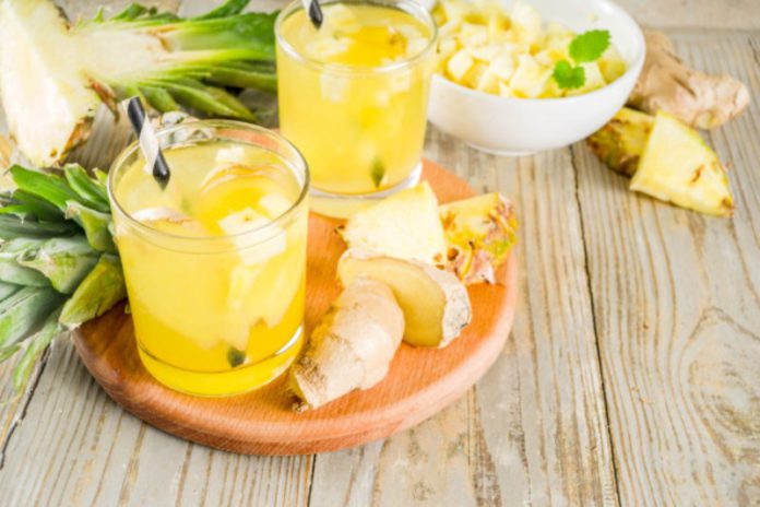 Garlic, ginger juice