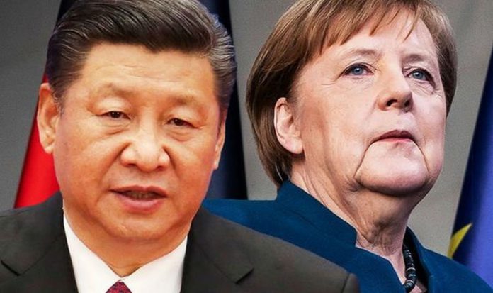 Germany has sparked outrage in China after a major newspaper put together a £130bn invoice (Image GETTY) (Copy)