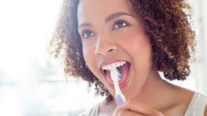 brushing of teeth and tongue brushing of teeth and tongue