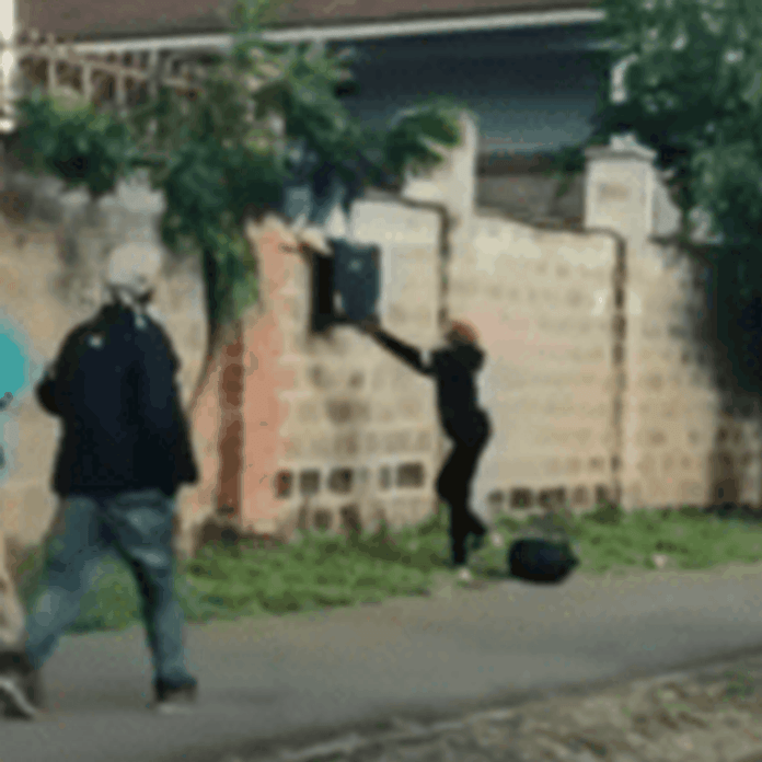 Picture from the video footage