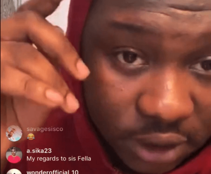 Medikal addresses rumours of snubbing sick fan at Korle-Bu Teaching Hospital |Photo: Instagram Medikal addresses rumours of snubbing sick fan at Korle-Bu Teaching Hospital |Photo: Instagram