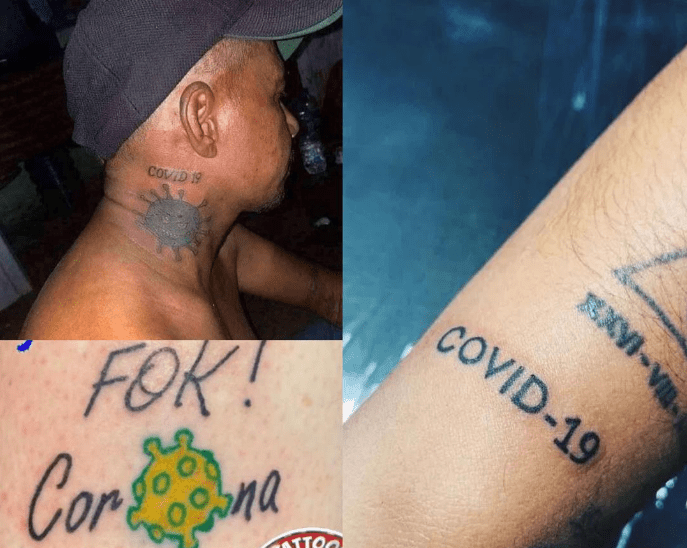 Coronavirus tattoos Coronavirus tattoos