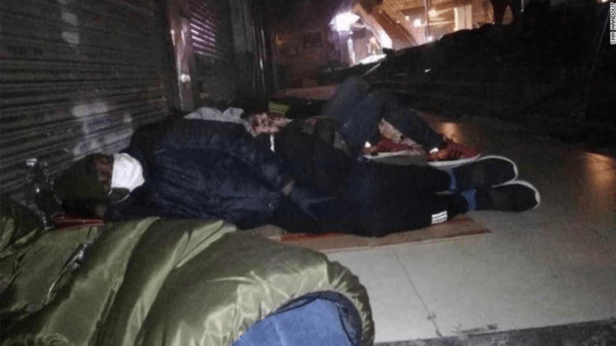 African community in Guangzhou is on edge after widespread accounts were shared on social media of people being left homeless African community in Guangzhou is on edge after widespread accounts were shared on social media of people being left homeless