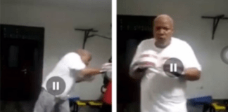 Joshua Alabi exhibits ‘lethal’ punching skills in lockdown