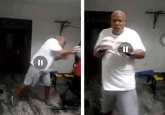 Joshua Alabi exhibits ‘lethal’ punching skills in lockdown Joshua Alabi exhibits ‘lethal’ punching skills in lockdown