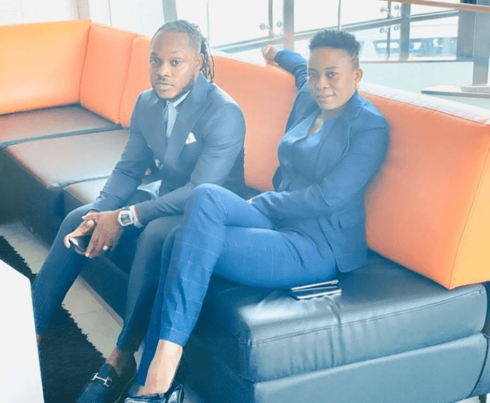 Musician Keche Andrew and his wife, Joana Gyan. Musician Keche Andrew and his wife, Joana Gyan.