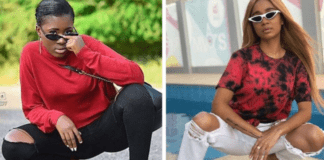 File Photo: L-R: Fella Makafui & Sister Derby