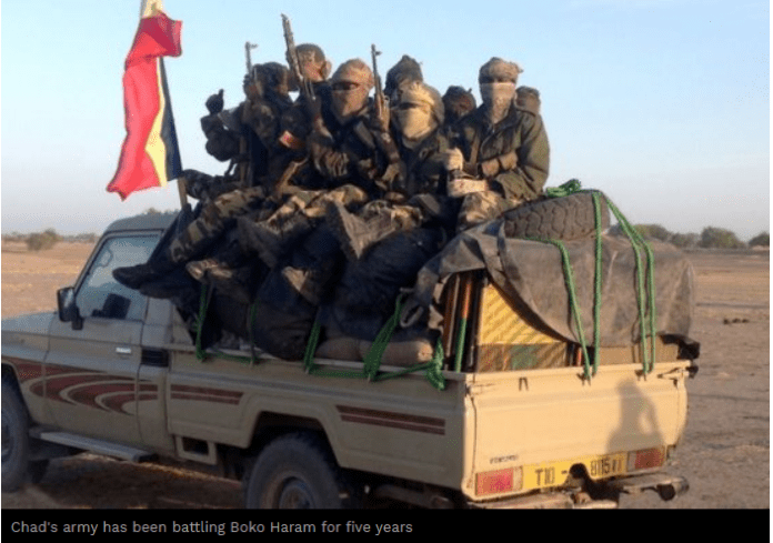 Chad's army has been battling Boko Haram for five years Chad's army has been battling Boko Haram for five years