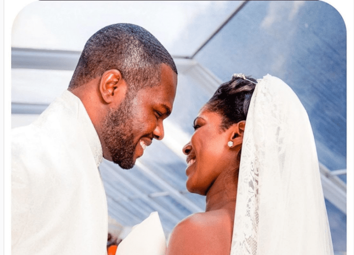 Stephanie Okereke and her husband Stephanie Okereke and her husband