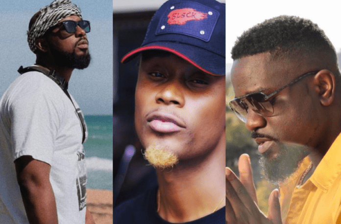 File Photo: Gasmilla, E.L and Sarkodie File Photo: Gasmilla, E.L and Sarkodie