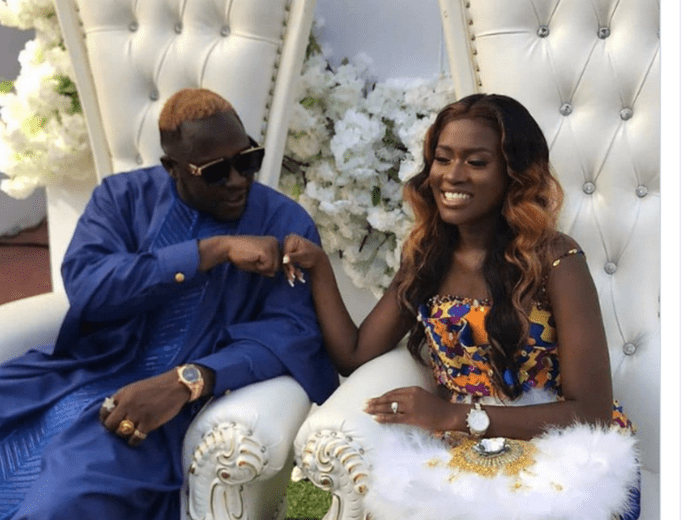 Fella Makafui and husban, Medikal