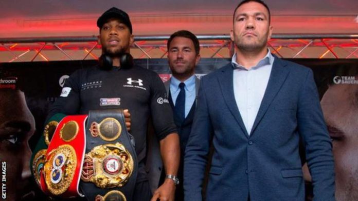 Joshua was due to fight Pulev in 2017 before the Bulgarian withdrew with injury Joshua was due to fight Pulev in 2017 before the Bulgarian withdrew with injury