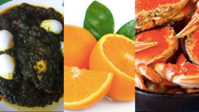 kontomire and other foods kontomire and other foods