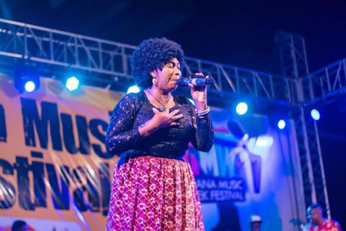 Veteran gospel singer, Mary Ghansah Veteran gospel singer, Mary Ghansah