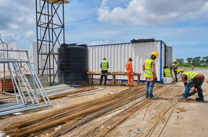 Ghana’s first 100-bed Covid-19 Isolation and Treatment Facility Ghana’s first 100-bed Covid-19 Isolation and Treatment Facility