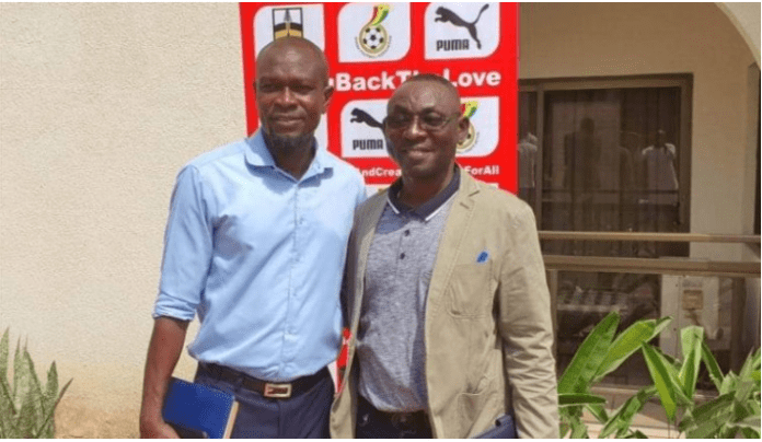 CK Akonnor and assistant David Duncan CK Akonnor and assistant David Duncan