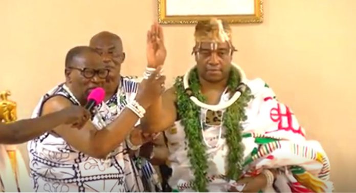 Ga Mantse King Tackie Teiko Tsuru II, known in private life as Dr Kelvin Nii Tackie