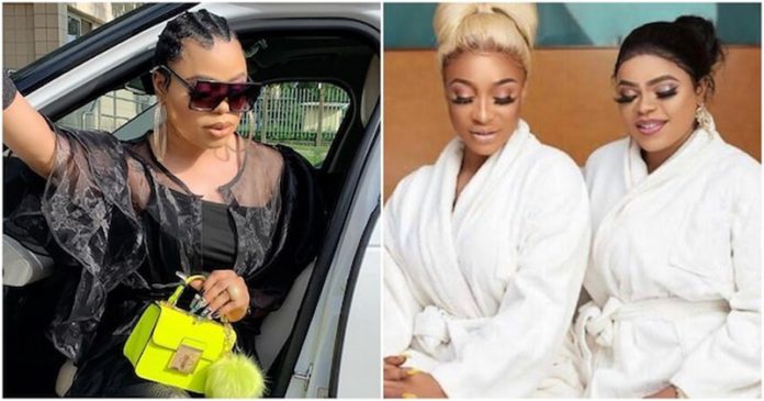 Tonto Dikeh and Bobrisky Tonto Dikeh and Bobrisky
