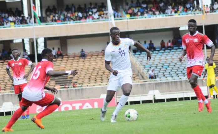 Edwin Gyasi in control Edwin Gyasi in control