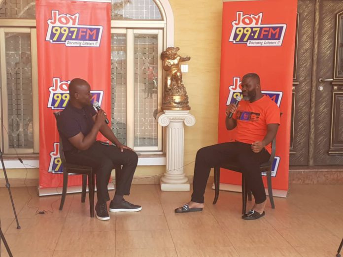 Samuel Osei Kuffour in a conversation with Joy Sports Nathaniel Attoh Samuel Osei Kuffour in a conversation with Joy Sports Nathaniel Attoh