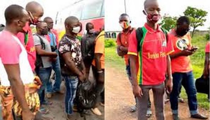 19 Burkinabes allegedly arrested 19 Burkinabes allegedly arrested