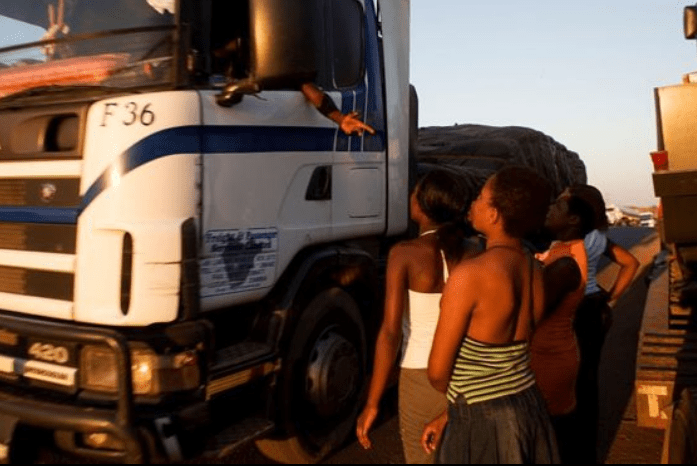 Lorry drivers are known to have multiple sex partners Lorry drivers are known to have multiple sex partners