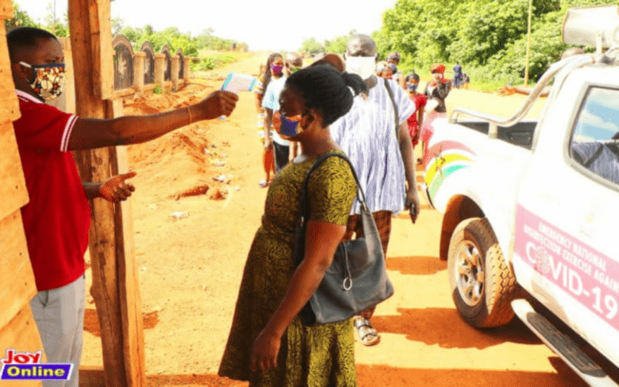Jaman South Municipal Health Directorate in the Bono Region has introduced some measures to check the transmission of the pandemic. Jaman South Municipal Health Directorate in the Bono Region has introduced some measures to check the transmission of the pandemic.
